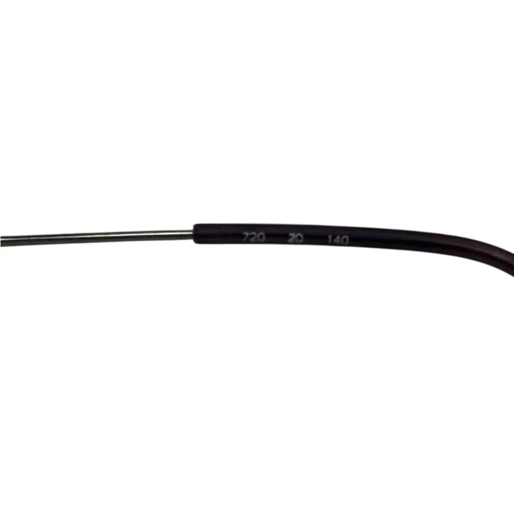 Marchon airlock 2 Sleek Silver Rimless Glasses prescription eyeglasses